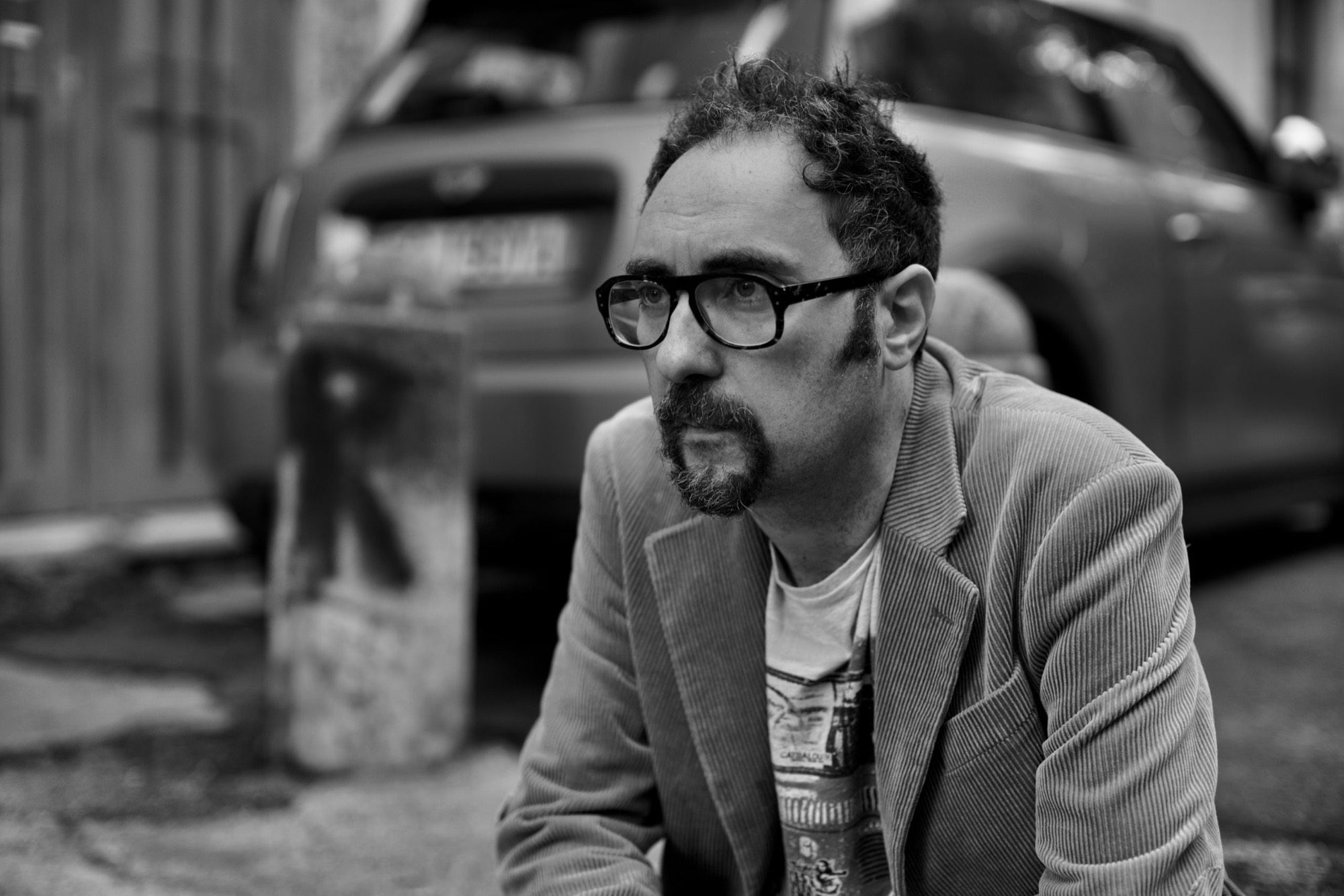 Vittorio Giannelli, ritratto in bianco e nero